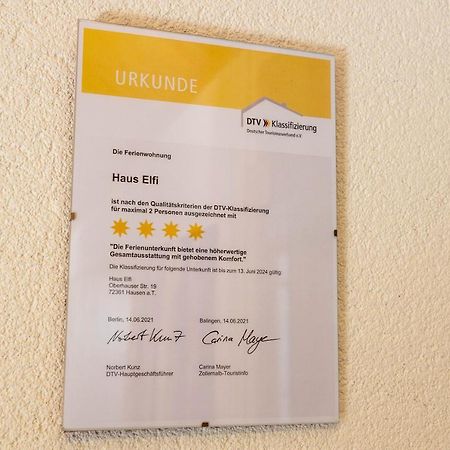 Haus Elfi Apartment Hausen am Tann Exterior photo